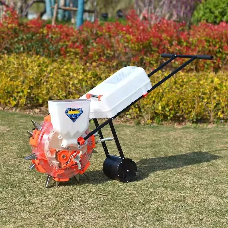 Farm Manual Adjustable Grain Seeder / Hand-Pushed Corn Seeder