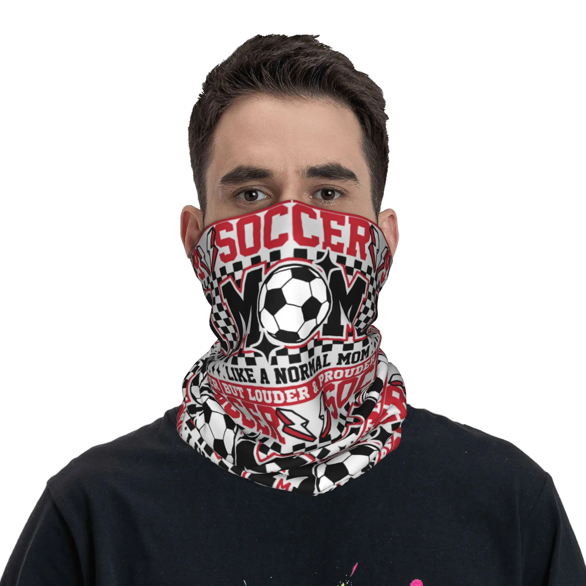 

Custom Soccer Winter Headband Neck Warmer Women Men Ski Running Tube Scarf Like Face Bandana Gaiter