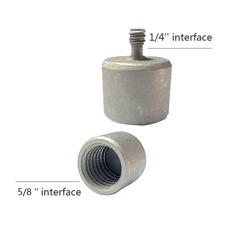 محول تحويل 1/4 "إلى 5/8" أو 5/8 "إلى 1/4" ، لمستوى الليزر ، جهاز تحديد المدى بالليزر ، حامل ثلاثي القوائم ، ملحقات السقف