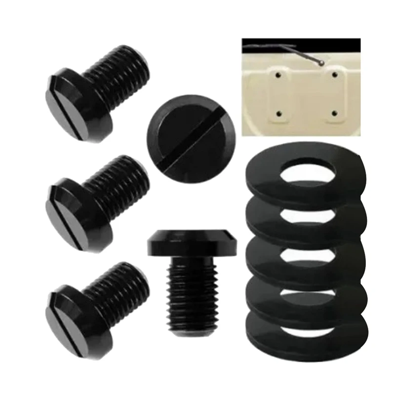 For Suzuki Jimny Spare Tire M10 Bolt Kit With Rubber Gasket Car Parts Accessories