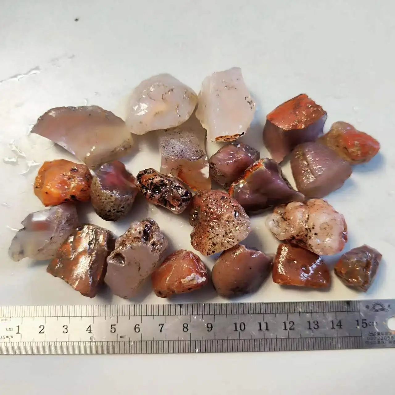 Natural Raw Agate Stone Gravel Mineral Specimens Home Decoration Stones Healing Crystal Stone