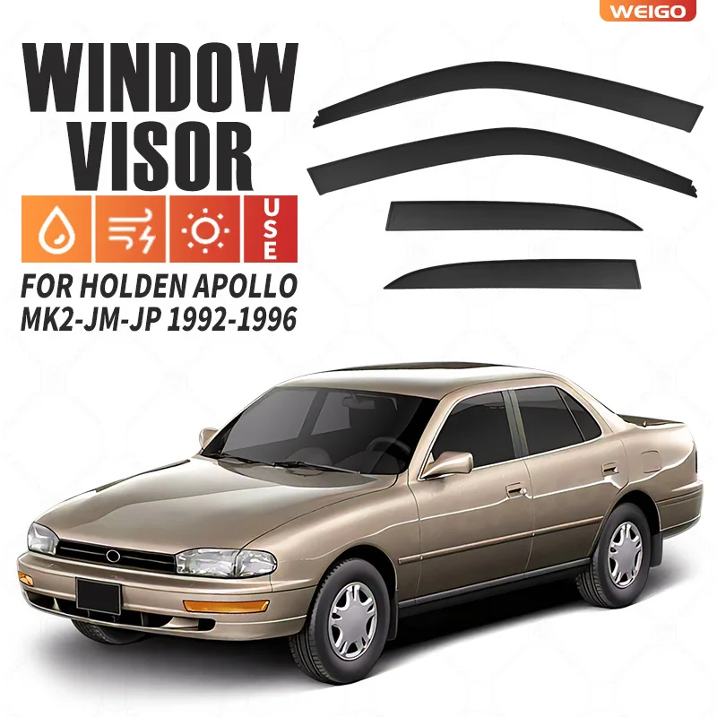 

Для Holden Apollo 1992-1996: Дефлекторы окон, навесы-козырьки, защита от дождя и солнца для боковых окон, автоаксессуары