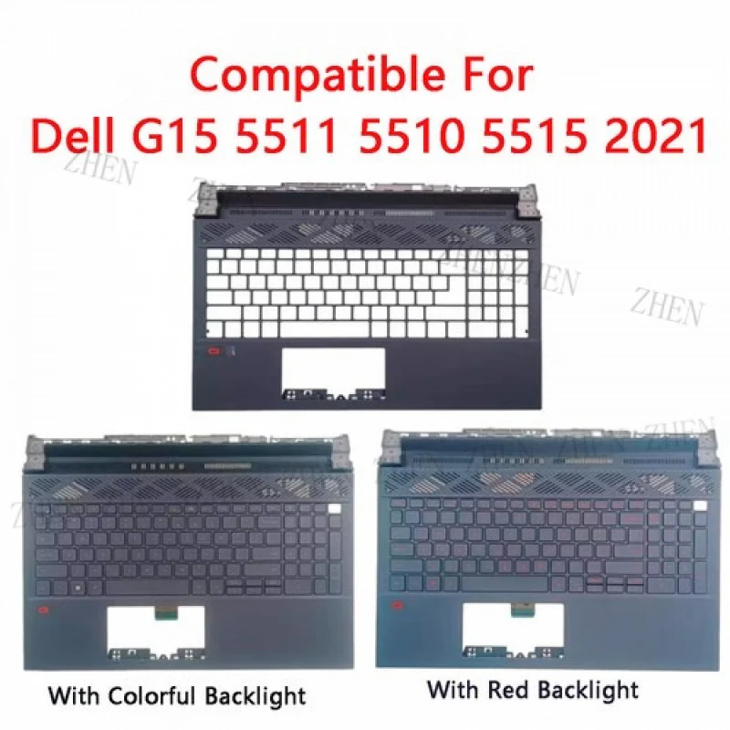 

Y Palmrest Case Keyboard Frame 0V256H Backlight For Dell G15 5511 5510 5515 2021