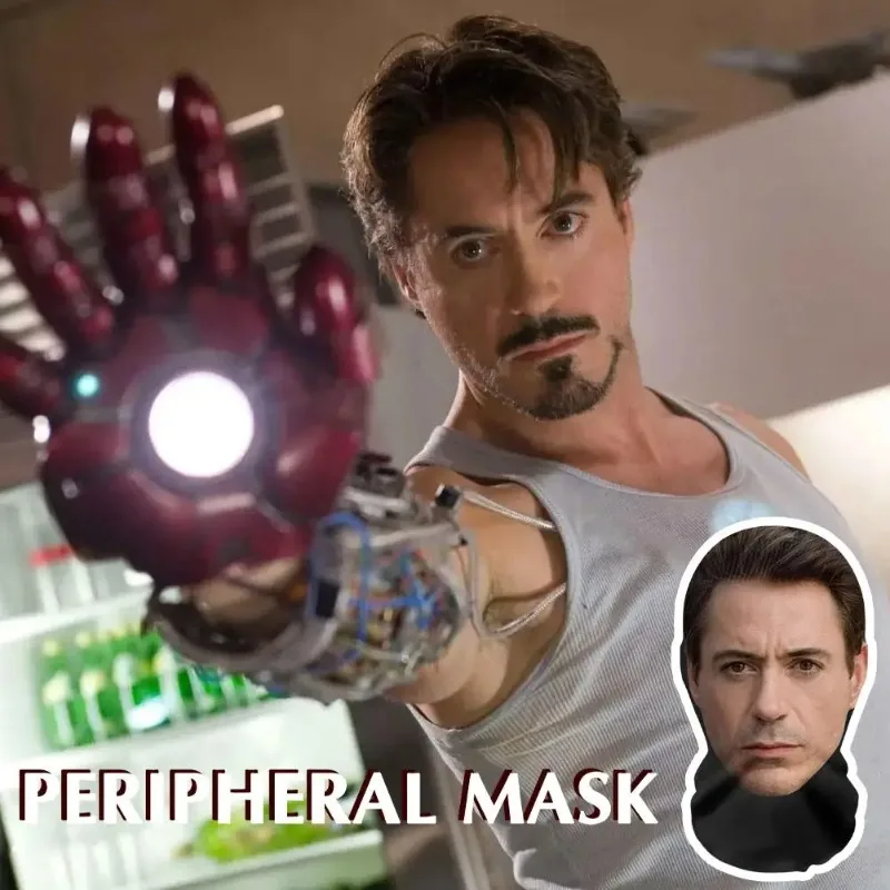 2/6/15pcs 3D Printed Full Face Visual Mask Realistic Celebrity Performer Face Mask Props Costume For Party Supplies Cosplay