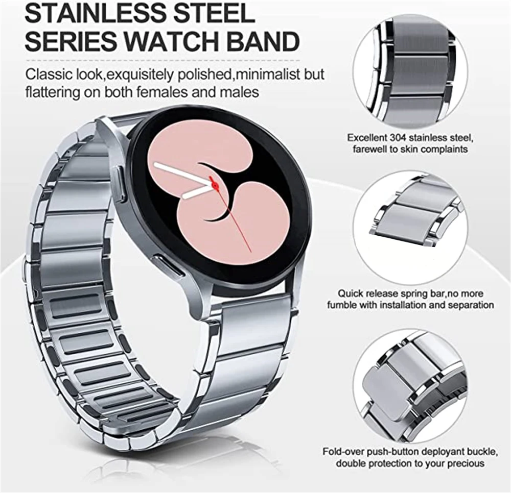 Stainless steel Strap For POLAR IGNITE 2 VANTAGE M2 M / UNITE/ GRIT X Metal Band Bracelet 20mm 22mm Magnetic Loop Watchbands