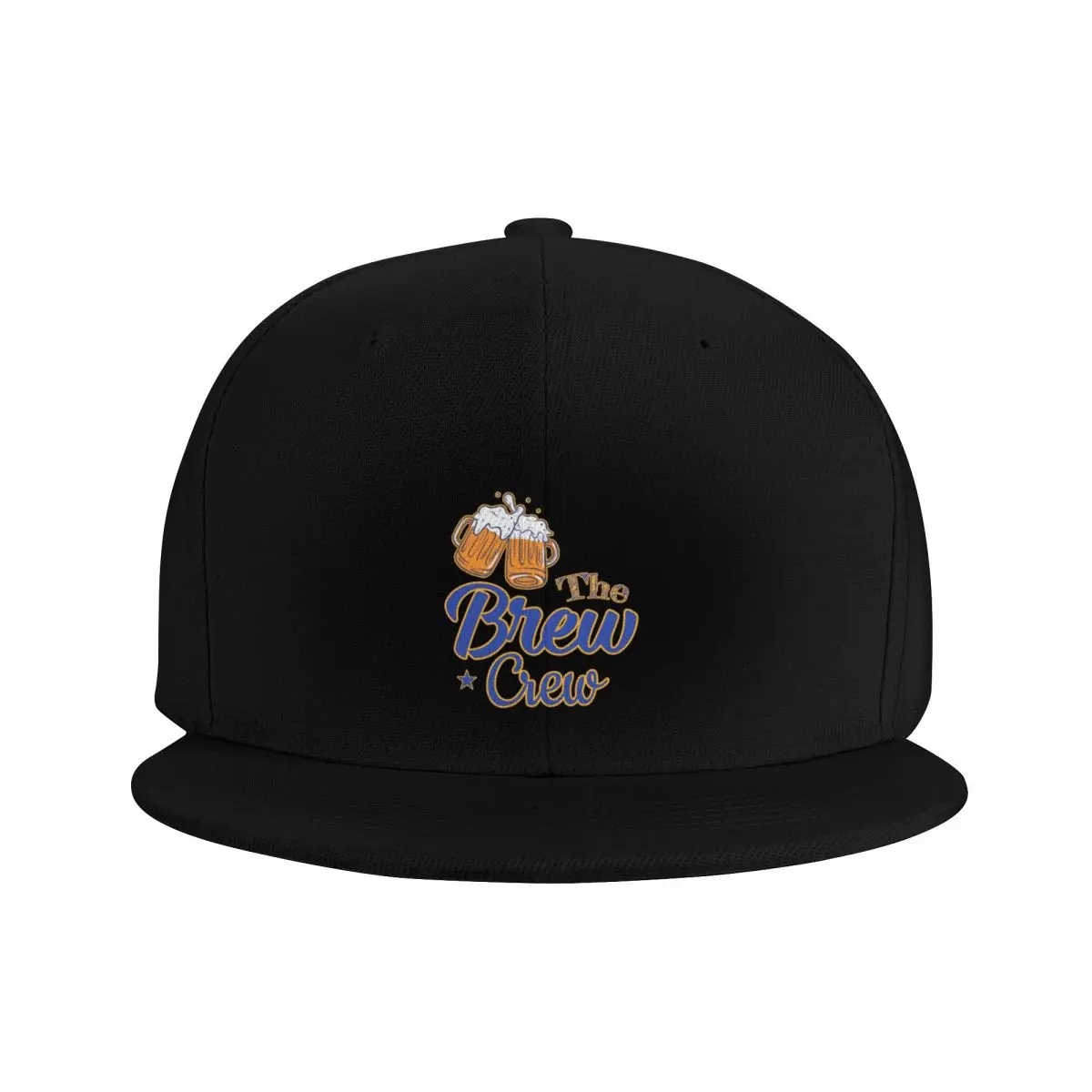 The Brew Crew T-shirt, High quality , Gift for Guys and Girls, Beer Funny Print Baseball Cap derby hat hiking hat Male Women's