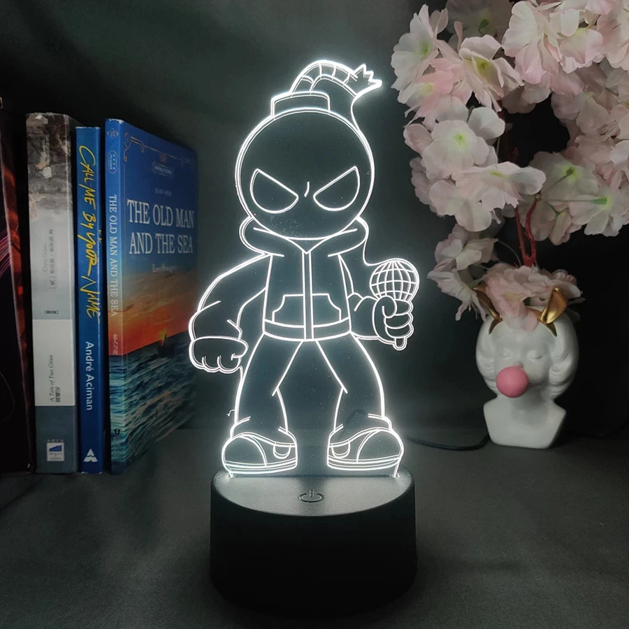 Whitty fnf for friday night funkin Game Led Light Figure for Child Room Decoration Gadget Kids New Year Gift Bedside 3d Lamp FNF