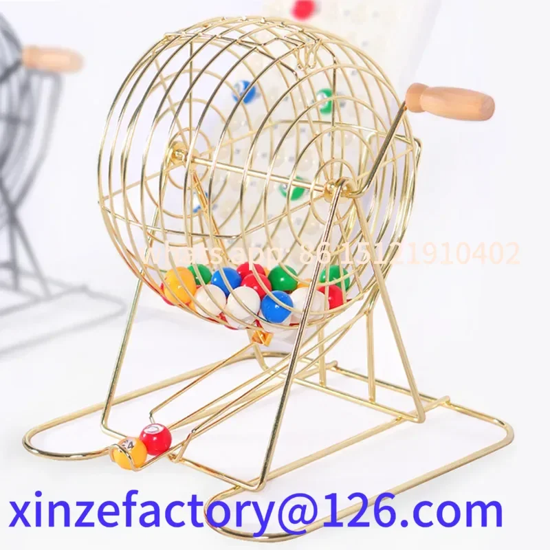 

Be suitable for Mini Manual Lottery Machine for Yearly Meeting And Children Activities Prize Drawing Tool Handy
