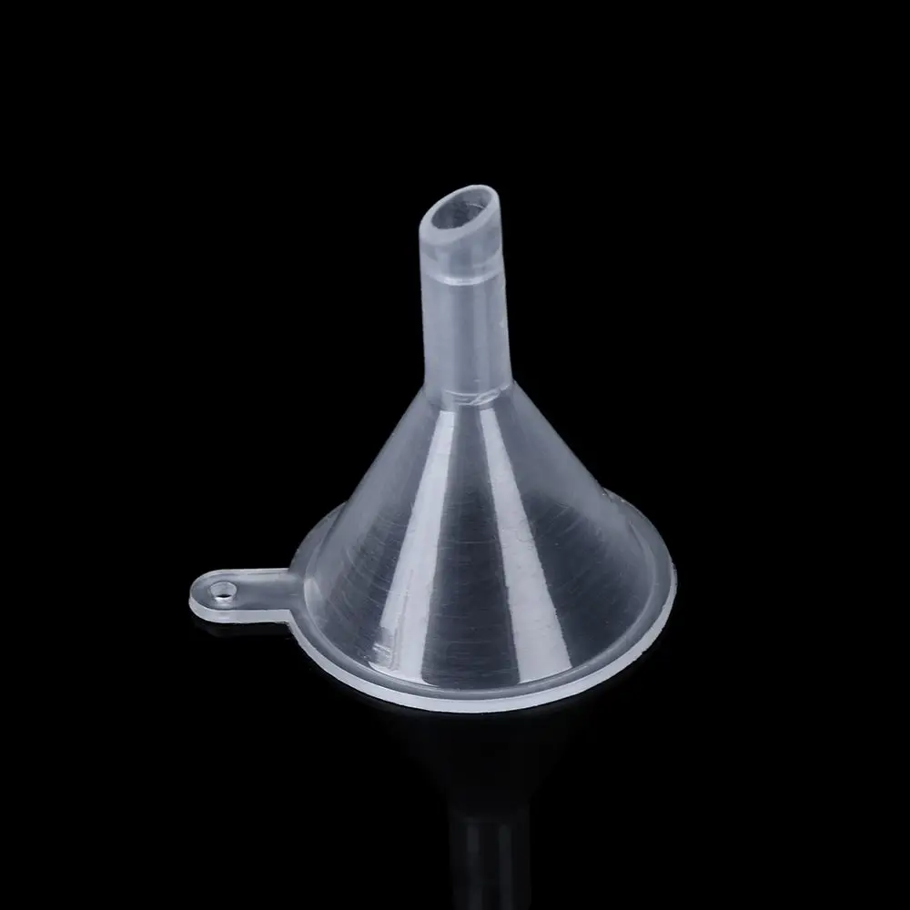 Plastic 5/10 Pcs Kitchen Dining Perfume Emulsion Gadgets Plastic Transparent Funnel Hopper Mini Auxiliary Tool