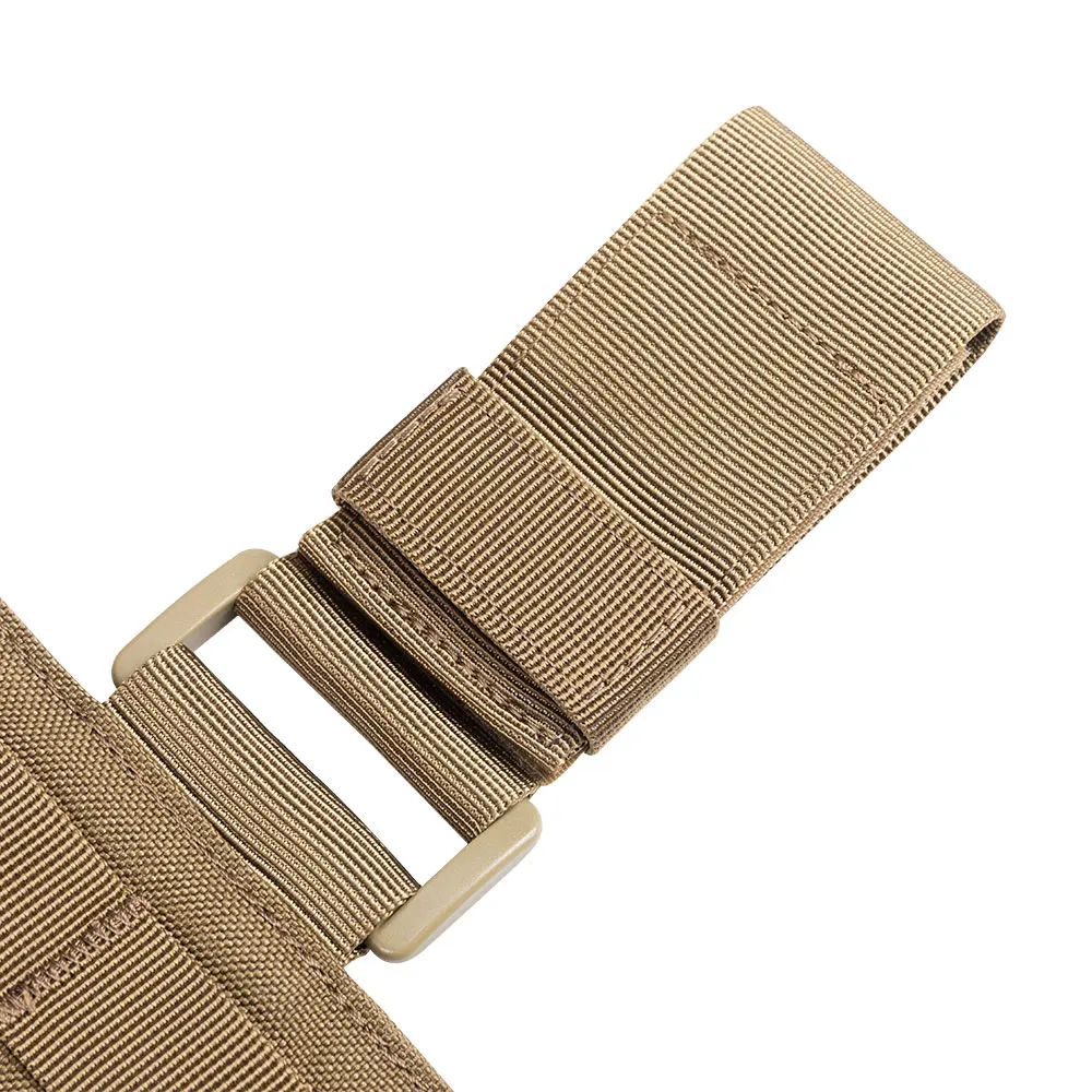 قطرة الساق الحافظة التكتيكية مول الصيد الساقين لوحة العالمي معلقة لوحة الأشرطة الغابة القتالية الملحقات