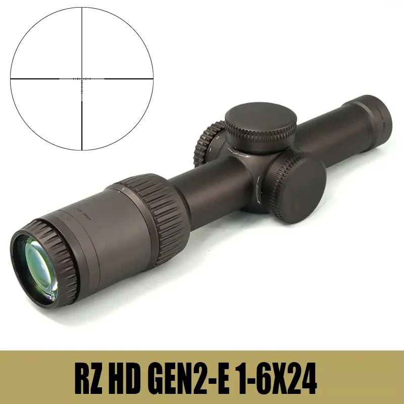 التكتيكية البصريات Vortex Razor HD Gen II-E الجنرال II-E نطاق بندقية ، LPVO Riflescope ، نسخة طبق الأصل الكمال ، ووضع علامات كاملة للصيد ، وبنادق Airsoft ، 1-6x24 #1