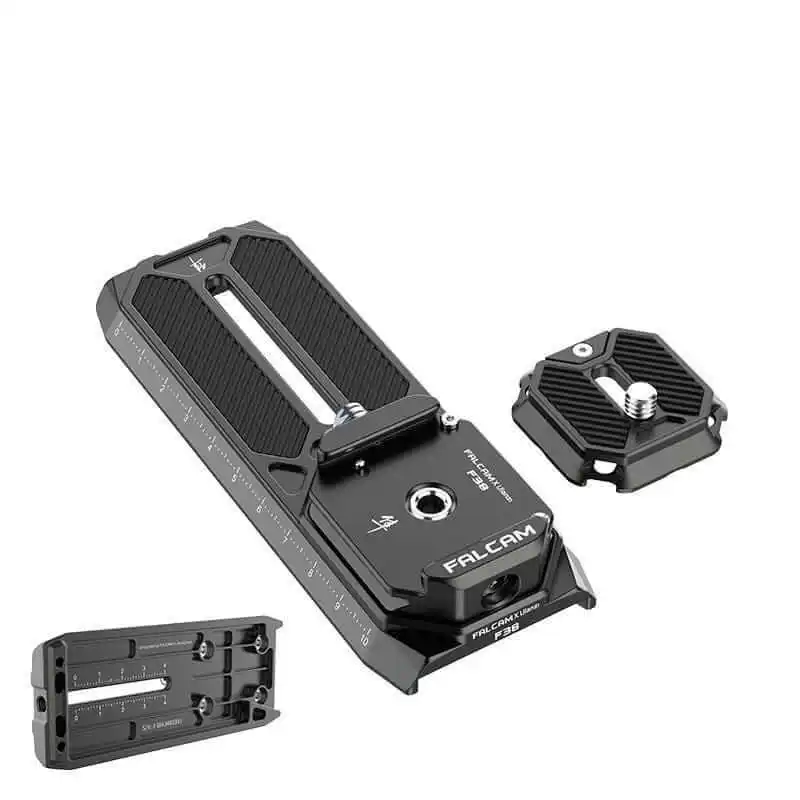 Falcam F38 sistem rilis cepat untuk Zhiyun WEEBILL-S/CRANE 2S gimbal luar ruangan pelat rilis cepat aksesoris fotografi
