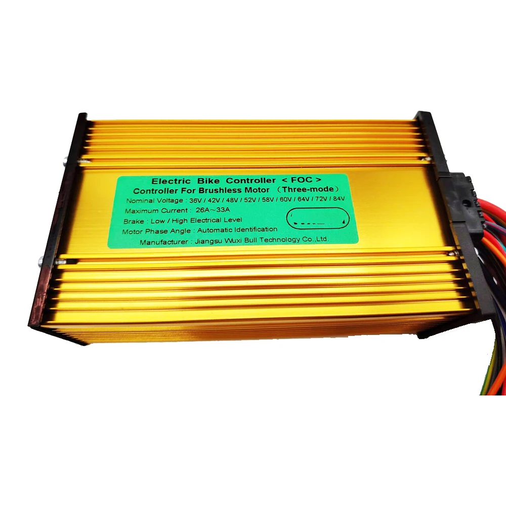 Elektrofahrrad E-Bike Bürstenloser Controller mit Gashebel und Bremshebel 36V-84V 500W-1000W – Detail 3