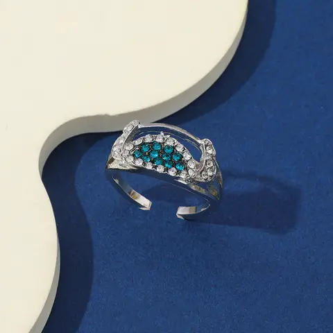 Cute Cartoon Stitch Disney Fan Jewelry Rhinestone Ring Fashion Accessory Gift Perfect Gift for Fans & Friends