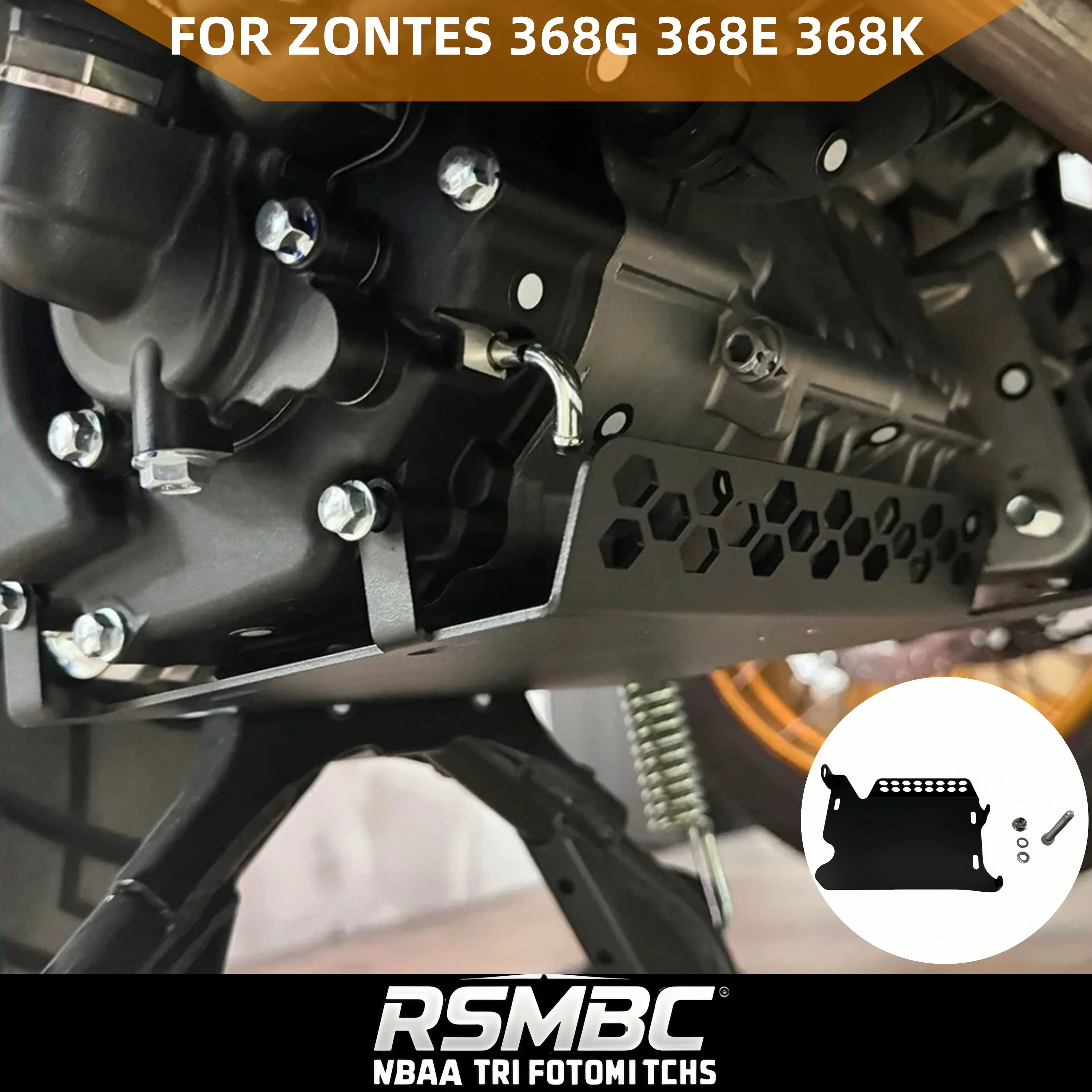 

Engine Chassis Protection Cover, Anti Slip Plate Splash Engine Chassis Protection Cover For ZONTES 368G 368E 368K