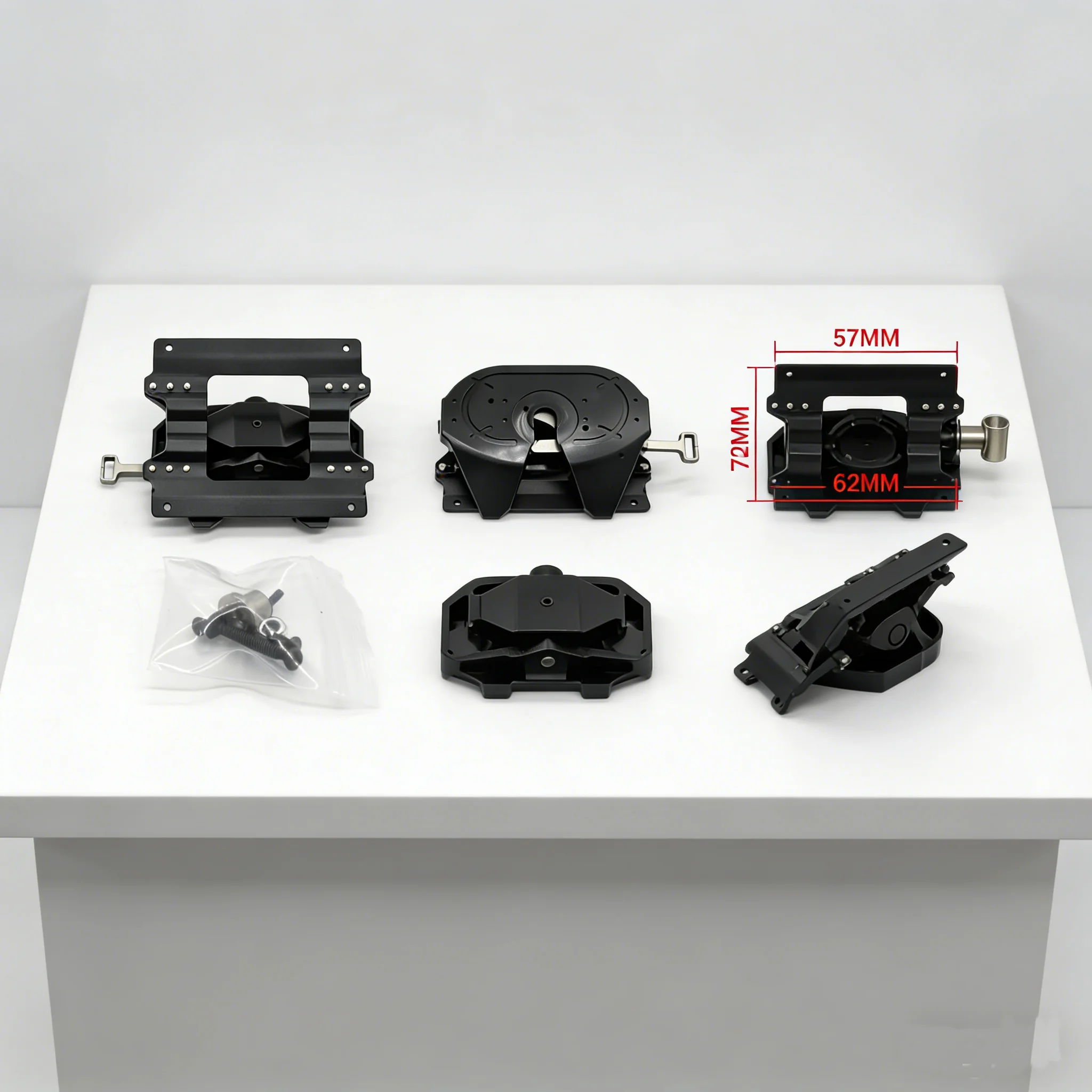 Pièce de rechange pour camion tracteur télécommandé Lesu RC 1/14, roue de traction en métal, pour modèle de voiture télécommandée Tamiya, Good Time Model Th02503-Smt8 DIY