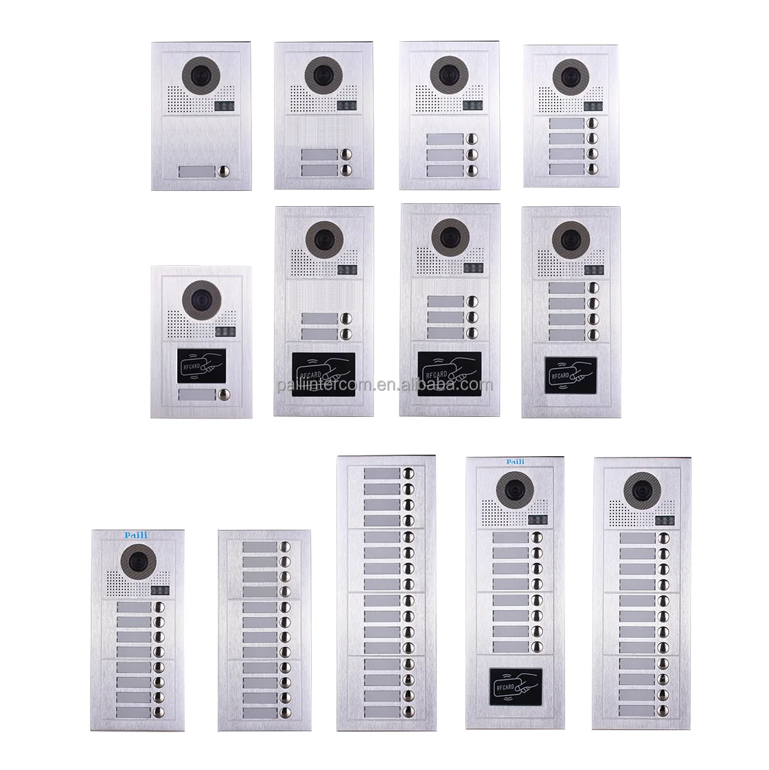 2023 Hot Selling 7Inch Smart Multi Gebouw Appartement Video Intercom Systeem Audio Deur Bel Camera Video Deur Telefoon