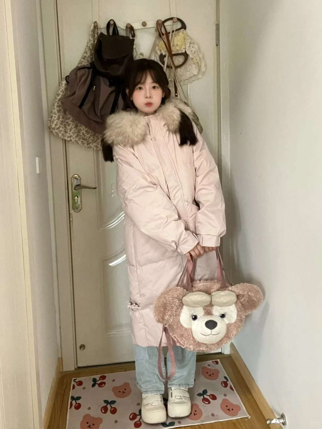 

Женское длинное пальто, новинка 2025, осенне-зимние парки, женское толстое пуховое хлопковое пальто Femme, повседневная короткая теплая толстая верхняя одежда, женская C189