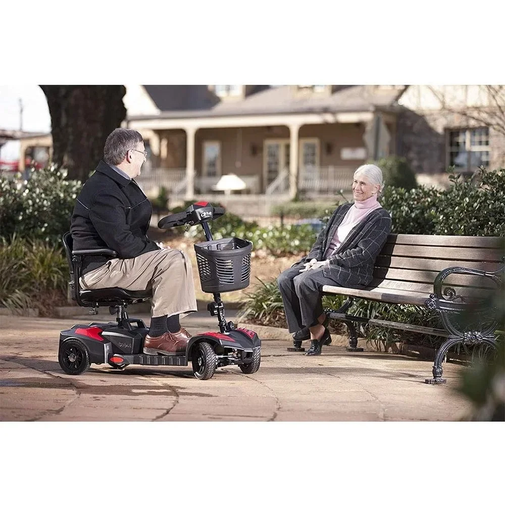 Electric Mobility Scooter for Seniors 4-Wheel - 300 lbs Max Weight,  Power Scooters for Adults Electric Powered Wheelchair