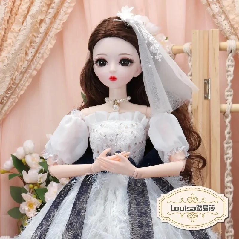 1/3 Doll 60cm female plastic jointed doll selling with clothes