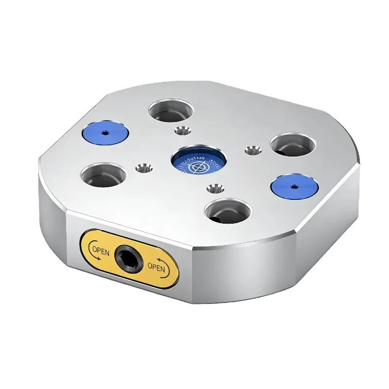 

CNC Zero Point Workholding Module for Fast Fixture and Pallet Changeover