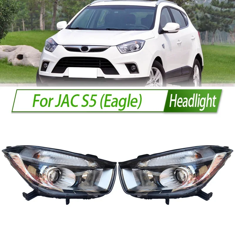 

For JAC S5 Eagle Halogen Headlight Assembly OEM Style Front Headlamp Bulb Socket Plug & Play Replacement