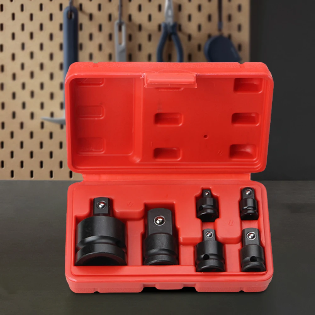 

Набор переходников для гаечных ключей 1/4, 1/2, 3/8, 3/4 с кейсом, пневматический адаптер для гаражных ремонтных инструментов