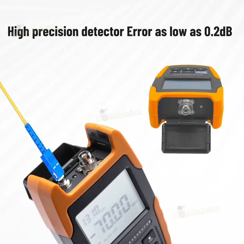 Optical Power Meter Four In One Multifunctional OPM+Powerful Red Light+Network Testing+LED Lighting