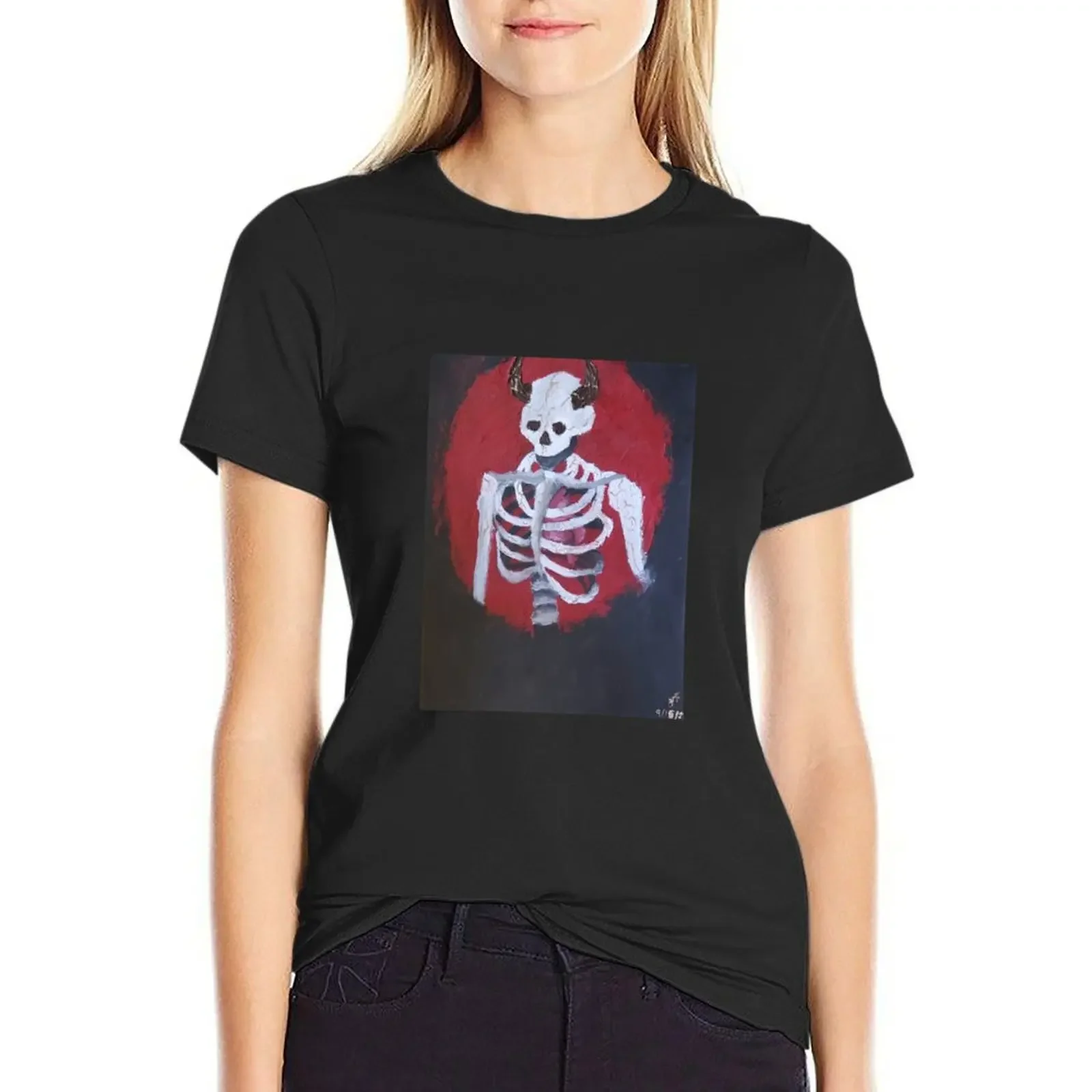 

Life and death T-Shirt vintage clothes plus sizes anime Women's t-shirt