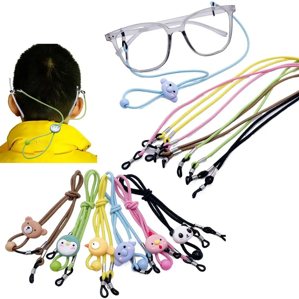 Elastic Hanging Neck Glasses Chain Kawaii Anti-Lost Glasses Rope Sunglasses Strap Eyewear Cord Holder Glasses Lanyard