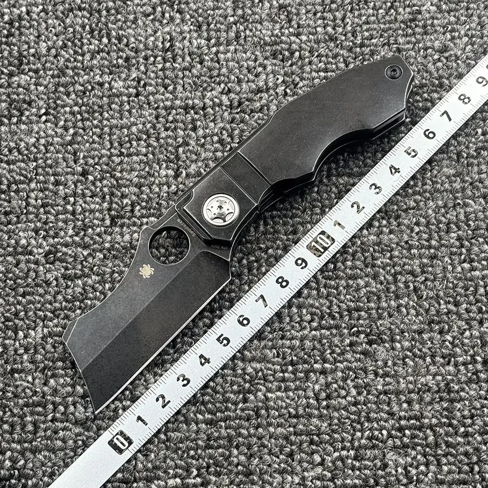 

C260 Steel Handle Folding Knife Outdoor Camping Hunting Tactics High Hardness Pocket EDC Tool Knife