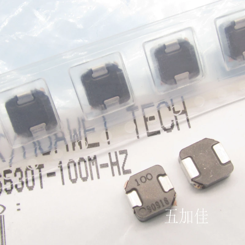 

20PCS/SPM6530T-100M-HZ 10UH 4.2A Imported Patch Integrated Power Inductor Screen Printing 100