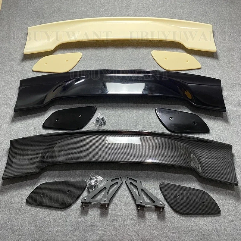 For 99% Cars Lexus Honda Benz BMW Wholesale ABS Rear Trunk Lid Car Spoiler Ducktail Lip Wings