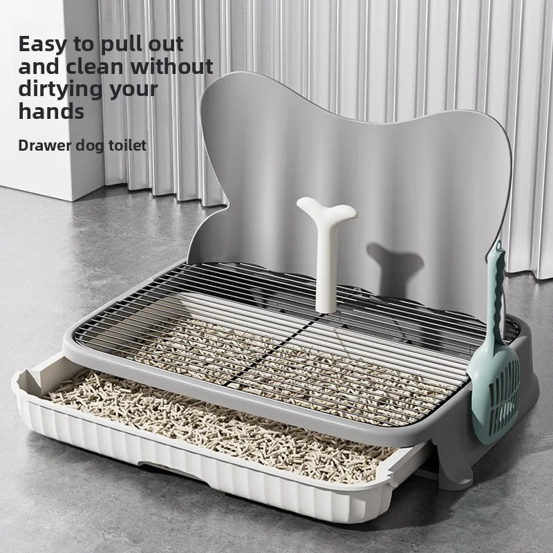 

Dog Toilet Small Medium Dog Toilet Anti-stepping Feces Anti-splashing Fixed-point Toilet Pet Toilet Fixed-point Training Basin