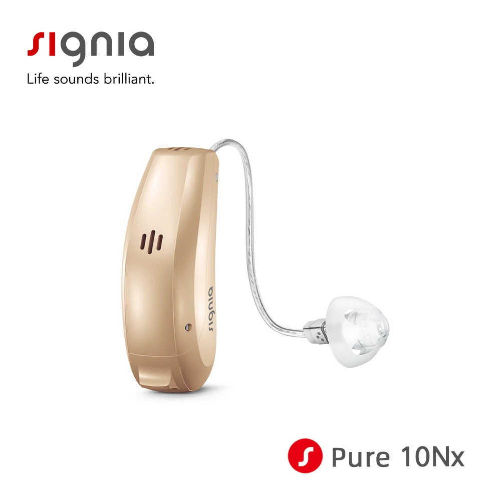 Signia Pure 10 Nx Simplicity and Discretion Crystal Clear Sound simple Discreet for Deaf Adults for Dropship