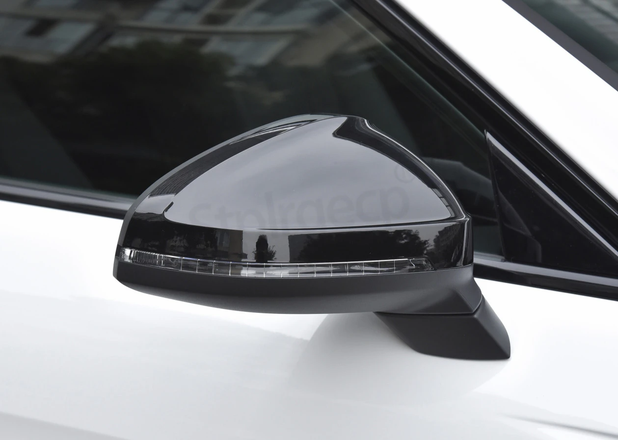 Calotta Specchietto Retrovisore Nero Per Audi A4 B9 E A5 (2017-2021) – Alloggiamento Laterale Sostitutivo