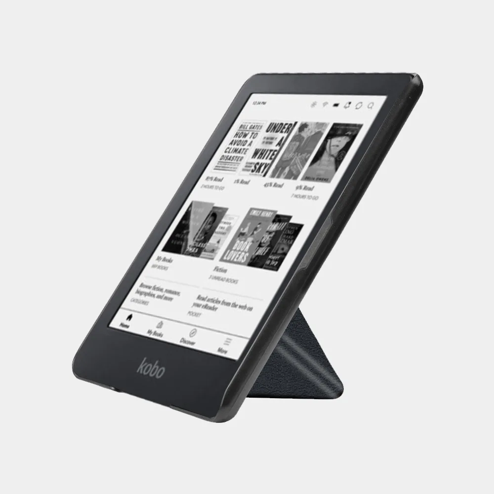 Stand Case for Kobo Clara BW (2024 Release,Model N365) - Lightweight Leather Sleepcover for BW N365 With Auto Sleep/Wake Cover