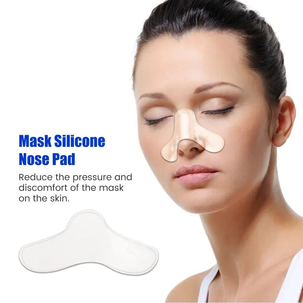 Nasal Pads for CPAP Mask-CPAP Nasal Gel Pads ,Sleep Apnea Mask Comfort Pad,for Most Masks,Avoiding Red Mark Irritation Soreness