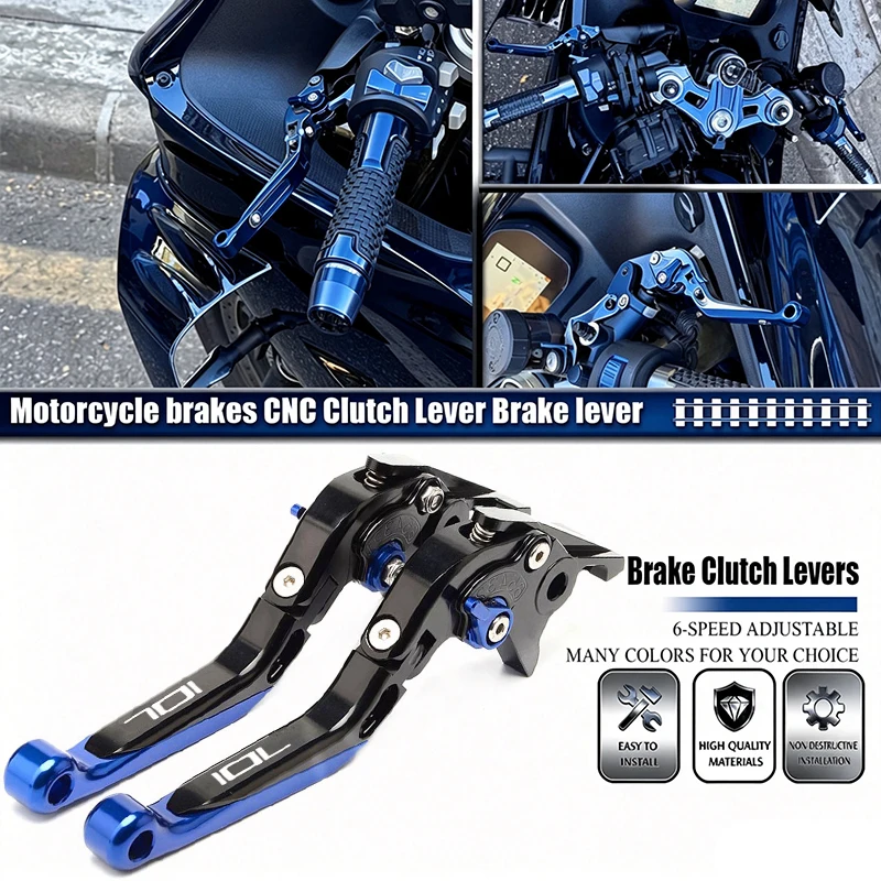 Motorcycle Accessories Folding Extendable Brake Clutch Lever For Husqvarna 701 Supermoto Enduro 2017-2020 SVARTPILEN 701 2019-20