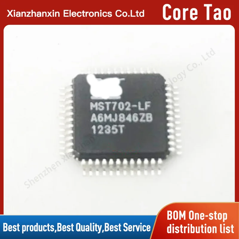 1~5PCS/LOT MST702-LF MST702 QFP48 Liquid crystal driver chip in stock