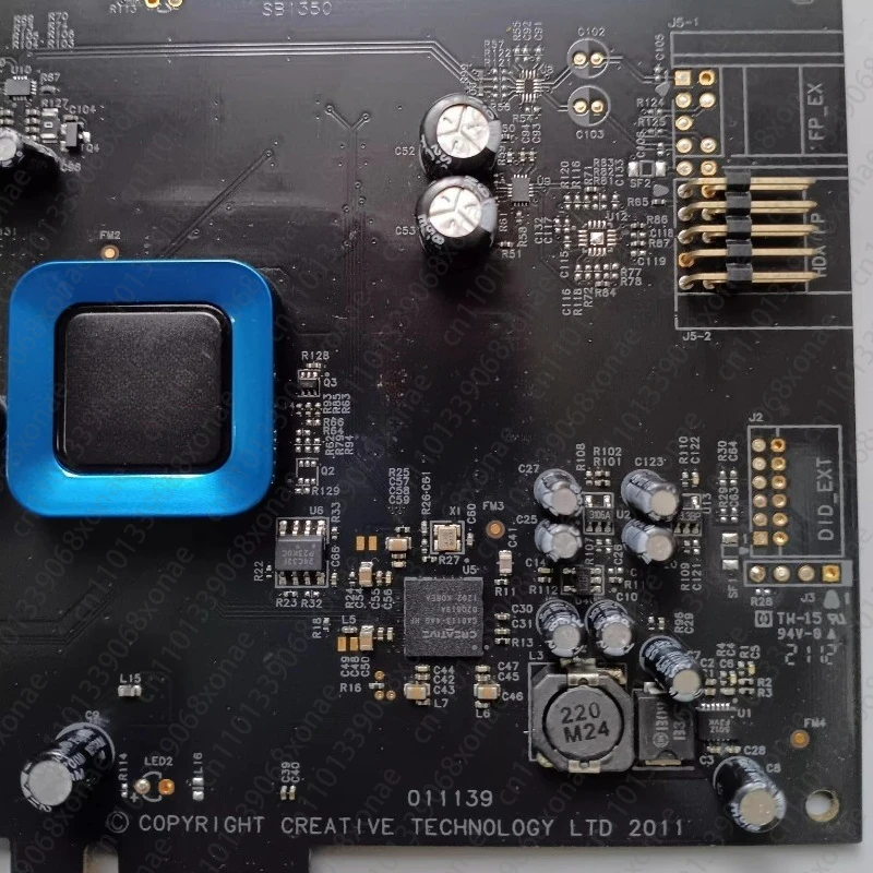

Second-hand Recon3D SB1350 Dolby Surround 5.1 Sound Card THX Movie, Fiber Optic Game, Music Listening Headphone Amplifier