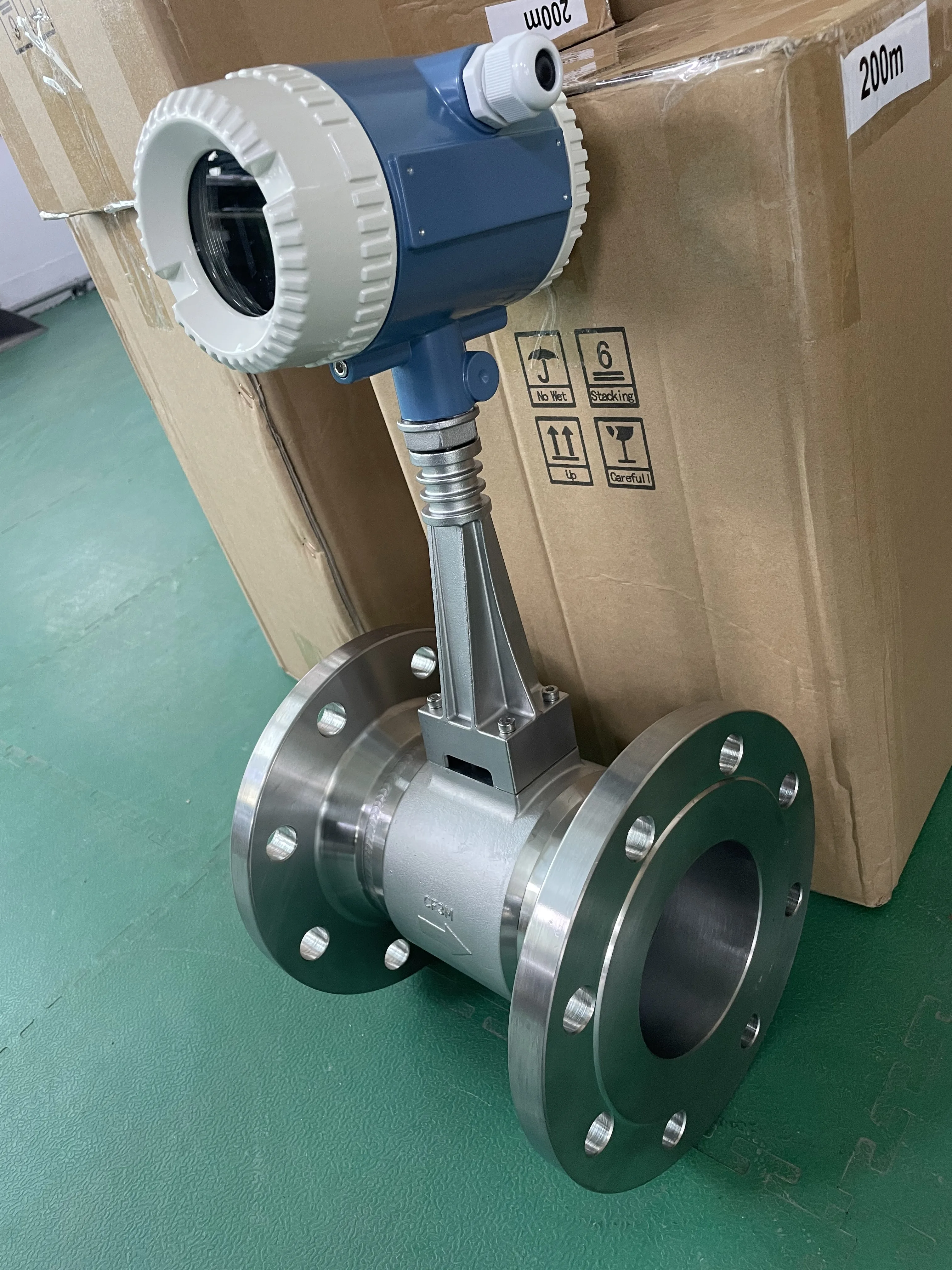 LUGB Stoomstroommeter Vortex Flowmeter Stoomstroommeter Prijs Zuurstof Luchtstroommeter