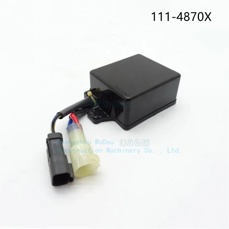 Timer Relay Assembly 111-4870 1114870 111-4870X for CAT 312B 315B 320B 325B 330B Time Relay Excavator Parts