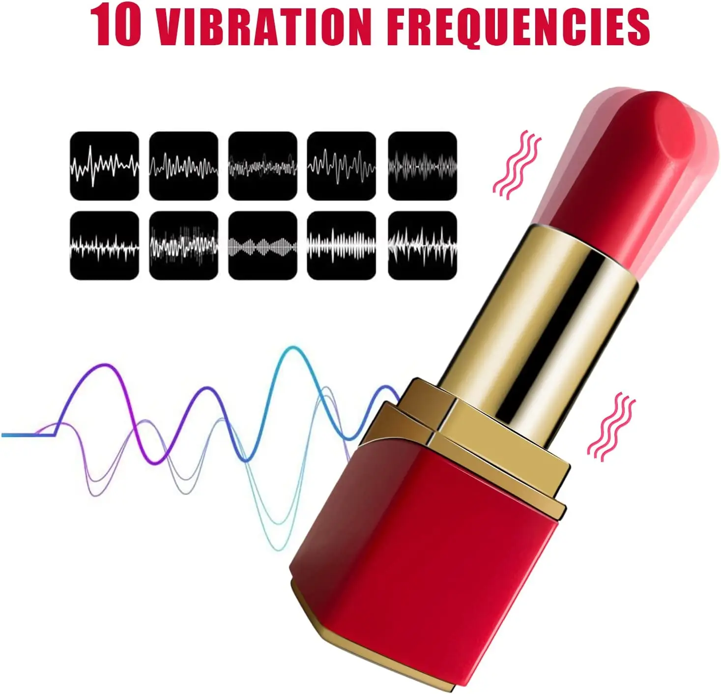 Mini Lipstick Bullet Vibrator for Women Clit Stimulator Portable Erotic Sex Toys for Adults Vagina Love Egg Female Masturbation