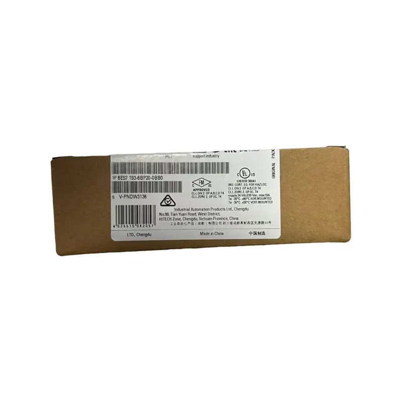 New original 6ES7193-6BP20-0BB0 analog input module programmable controller