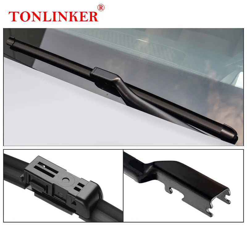 TONLINKER Wiper Blades Para Geely Tugella FY11 2020 2021 2022 2023 Acessórios Do Carro Frente Windscreen Wiper Blade Escovas Cortador