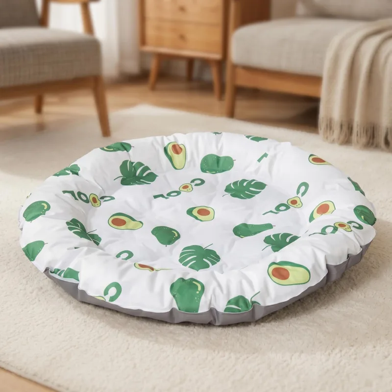 

Pet Cooling Mat For Cats And Dogs Summer Breathable Gel Ice Pad Non Slip Washable Cool Pad For Indoor Home Travel Cozy Gift