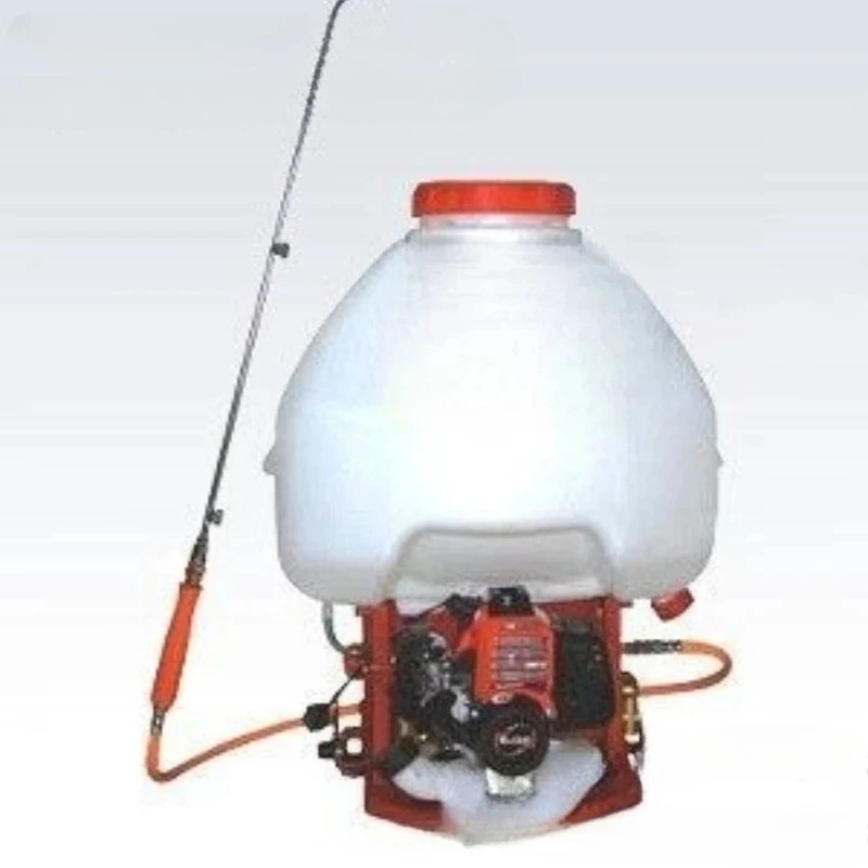 Four-Stroke Motorized Backpack Power Sprayer, High Pressure Agricultural Spraying Machine for Farm Pesticide & Disinfection