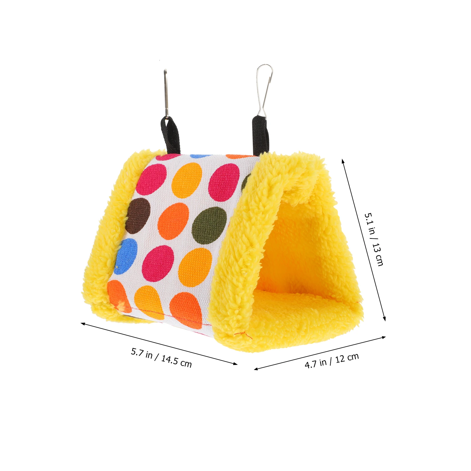 

Hanging Bird Hammock House Winter Warm Nest Bed For Parrot Cage Comfortable Sleeping Environment Pet Tent Bed Practical Bird