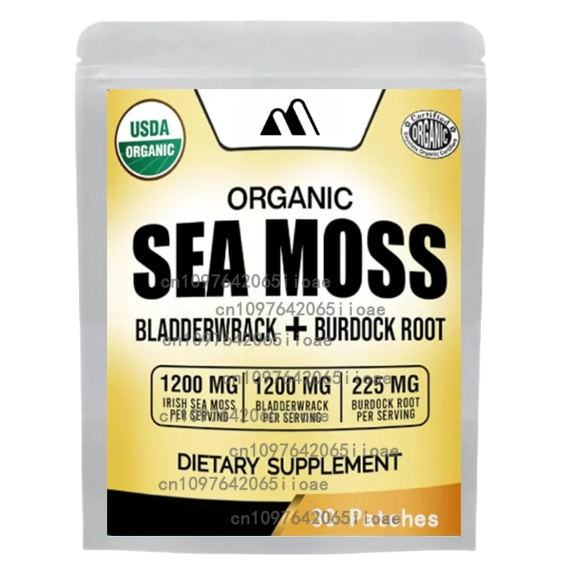 Sea Moss Transdermal Patches with Burdock Root Promotes Immune System 30 Patches